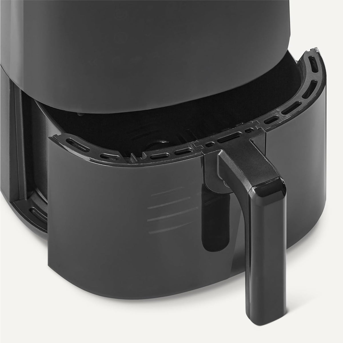 ベーシック ノンフライヤー 4.2L 見やすい窓付き 8種のプリセットメニュー 1200W ブラック